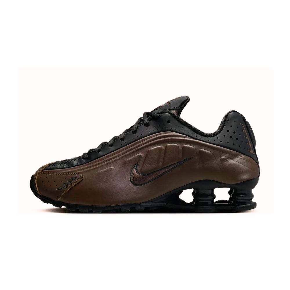 NIKE "SHOX SILVER BLACK BROWN"