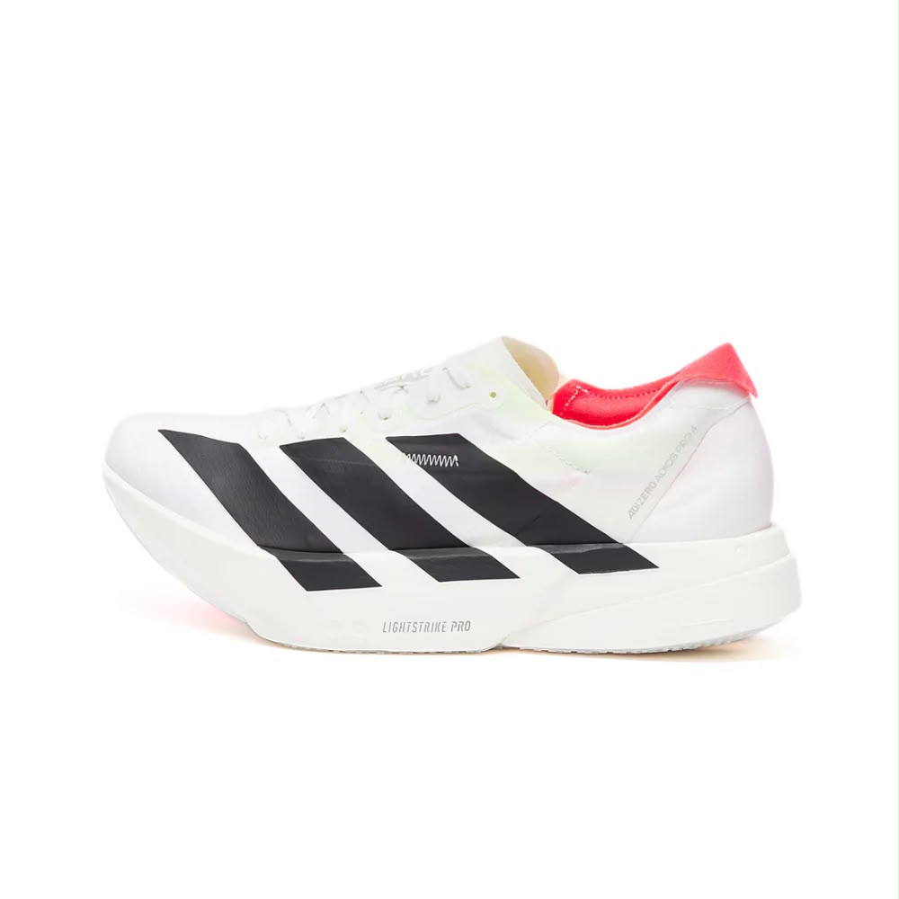 ADIDAS "ADIZERO ADIOS PRO 4 WHITE BLACK RED"