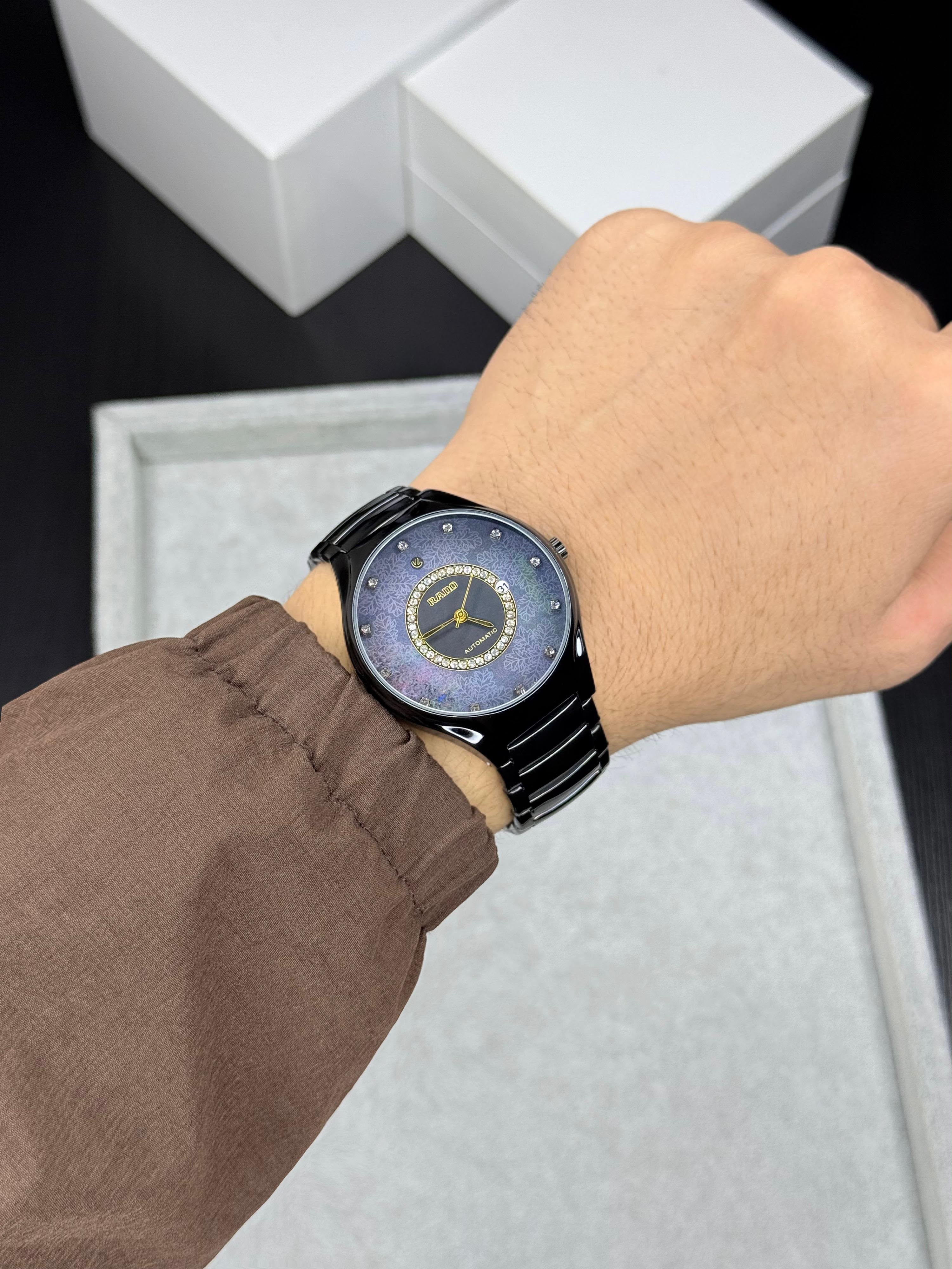 Rado "True black bracelet with a dark"