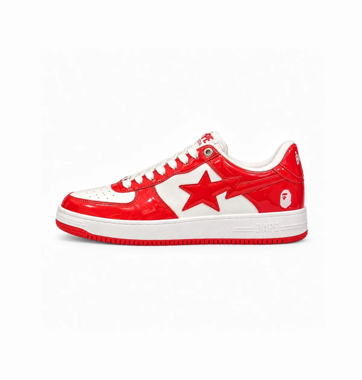 AIRFORCE 1 "A BARHING APE BAPE RED"