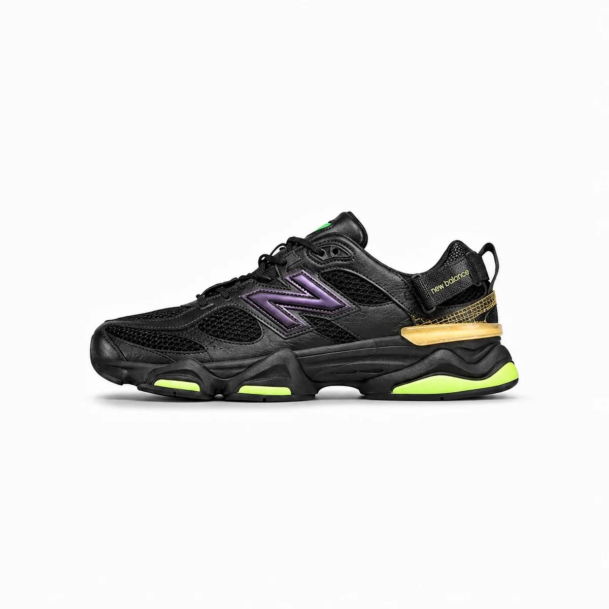 NEW BALANCE "9060 SUMMER BLACK NEON"