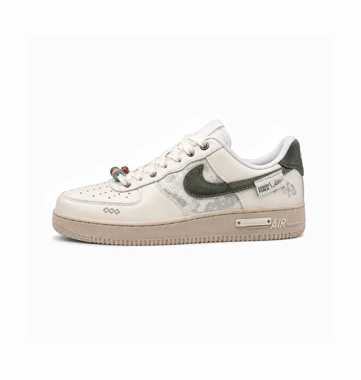NIKE "AIRFORCE ONE PANDAPRANK WHITE GREEN"