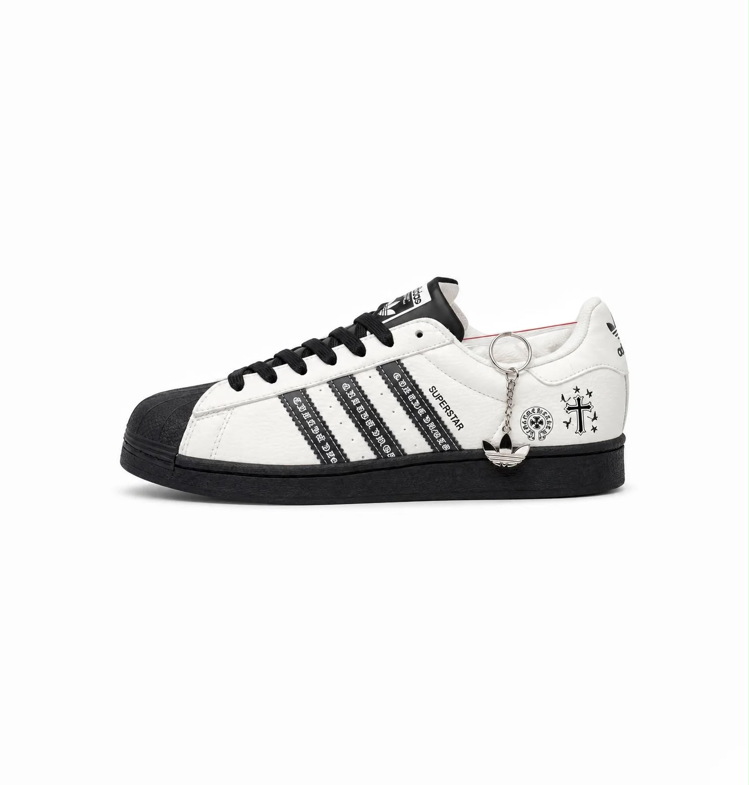 ADIDAS "ORIGINAL SUPERSTAR HEART CHROME"